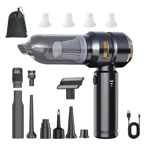 2-in-1 Portable Car Vacuum