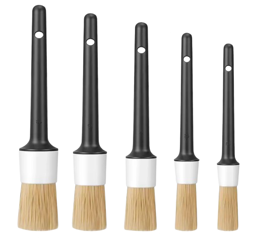 Interior Detailing Brushes - 5 Pack