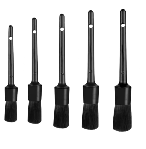 Interior Detailing Brushes - 5 Pack