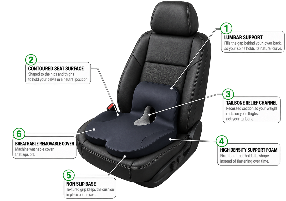 Orthopedic Seat Cushion
