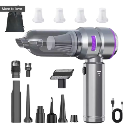 2-in-1 Portable Car Vacuum