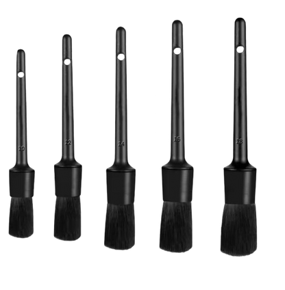 Interior Detailing Brushes - 5 Pack